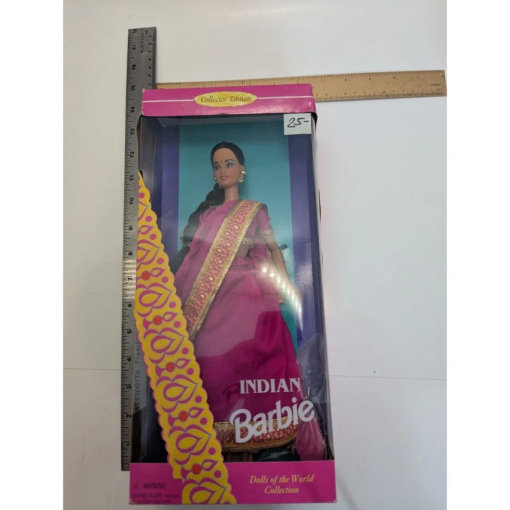 Barbie Dolls of the World Indian Barbie Doll Collector Edition 1995 Mattel 14451